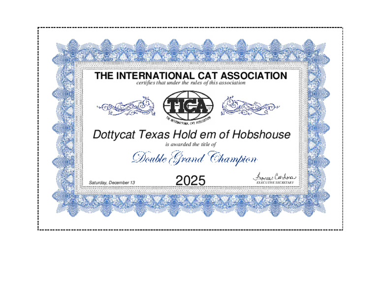 Texas is a Double Grand Champion!